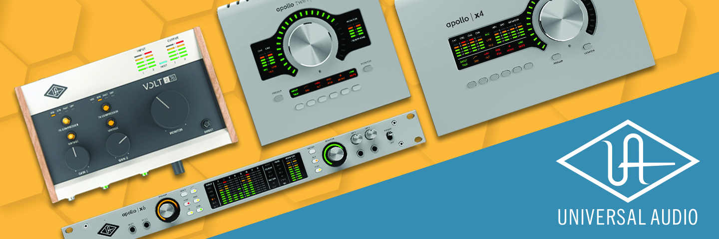 Get FREE Plug-ins with Select Universal Audio Interfaces